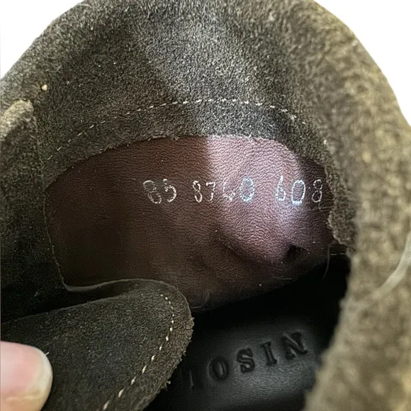 Men's Brown Suede Shoes