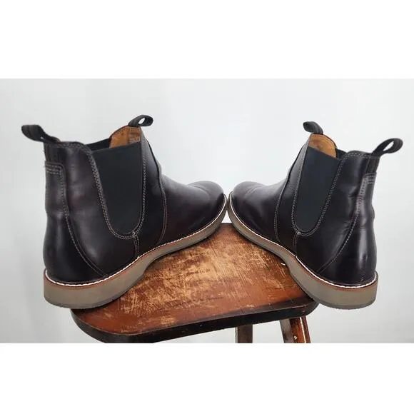 Men's Cole Haan Zero Grand Chelsea Boots Dark Brown Size‎ 13