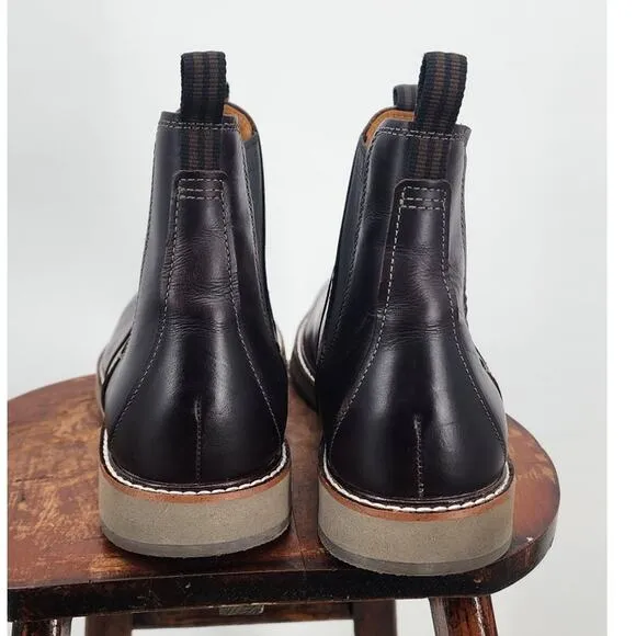 Men's Cole Haan Zero Grand Chelsea Boots Dark Brown Size‎ 13
