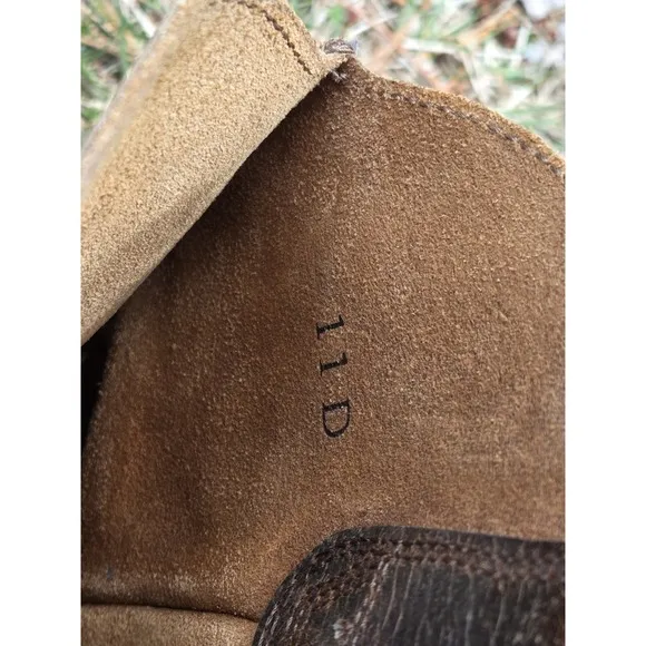 Men's Cowboy Boots Ariat Rambler Size 11D Brown Square Toe 10002317(35829)