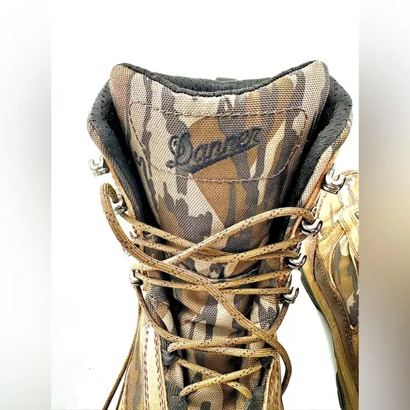 Mens Danner High Ground 8” Mossy Oak Original Bottomland Boot | Size 10.5 | Camo