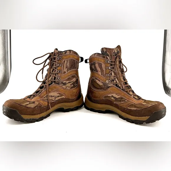 Mens Danner High Ground 8” Mossy Oak Original Bottomland Boot | Size 10.5 | Camo