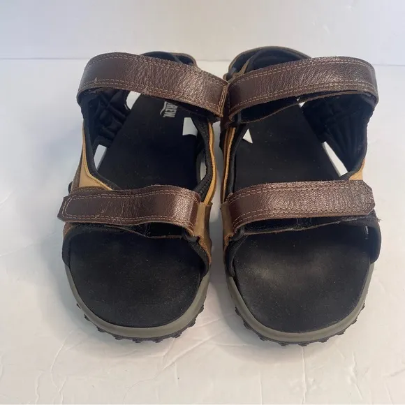 Mens DREW Warren River Sandal Sz 12 Brown