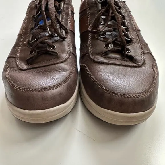 Mens Mephisto Vito Brown Leather Sneakers size 12