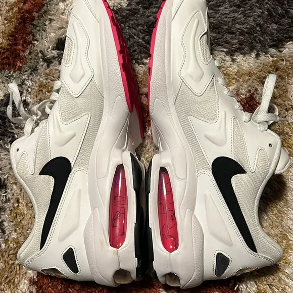Men’s Nike Air Max 2 Light with Pink Sole Sneakers