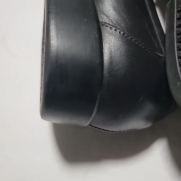 Mens SAS Handsewn Loafers Shoes Sz 10 N Narrow Used Black Leather Made in USA