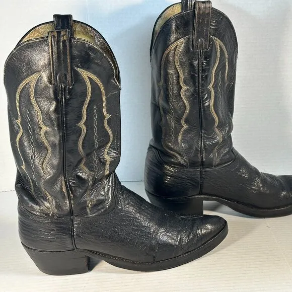 Men's size 10.5 Black Leather Boots