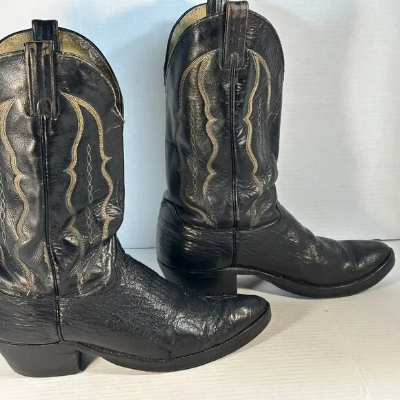 Men's size 10.5 Black Leather Boots