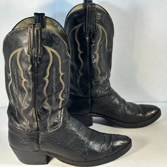 Men's size 10.5 Black Leather Boots