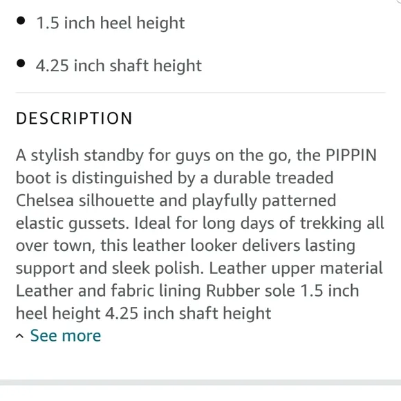 Men's Steve Madden Pippin Boots NIB