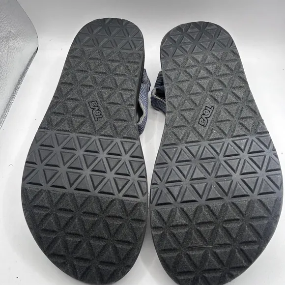 Men's Teva Sandals, Size 10, Gray/Blue