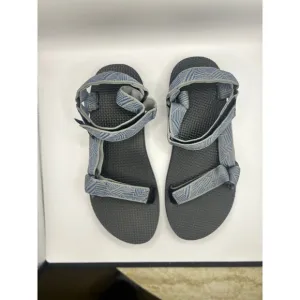 Men's Teva Sandals, Size 10, Gray/Blue