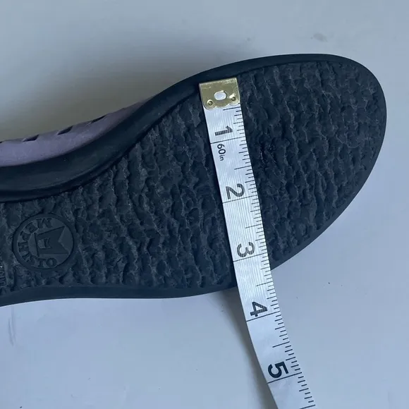 Mephisto Francia Nubuck Leather Perforated Ballet Flats Size 10