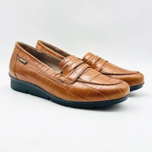 Mephisto Shoes Womens 9 Brown Leather Diva Casual Slip On Casual Comfort Flats