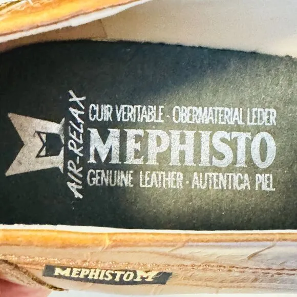 Mephisto Shoes Womens 9 Brown Leather Diva Casual Slip On Casual Comfort Flats