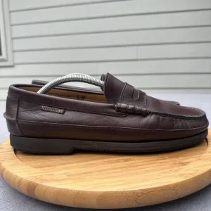 Mephisto Spinnaker Penny Loafers Air-Relax Mens US Size 9.5 Brown Leather Shoes