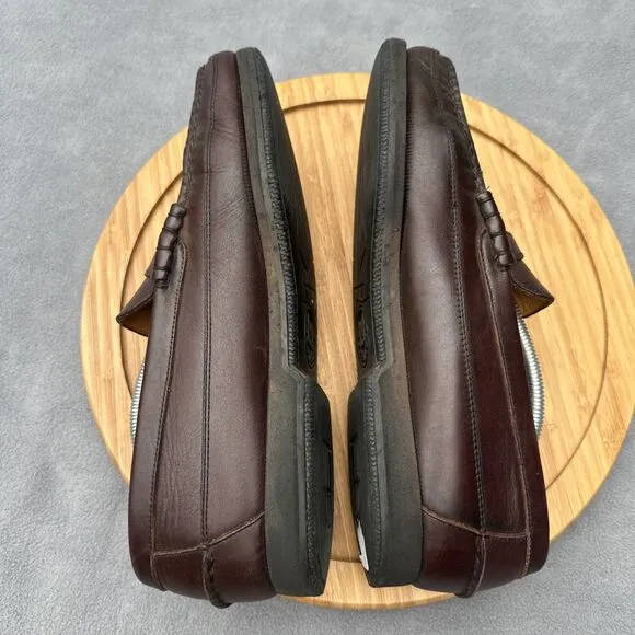 Mephisto Spinnaker Penny Loafers Air-Relax Mens US Size 9.5 Brown Leather Shoes