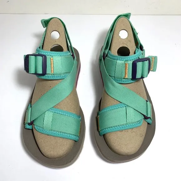 Merrell Alpine Strap Sport Sandals Mint Green Size 6 NEW