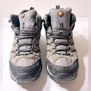Merrell Moab 2 Beluga Boots Men’s 10 Brown Vibram Hiking Outdoor Gorpcore Cabin