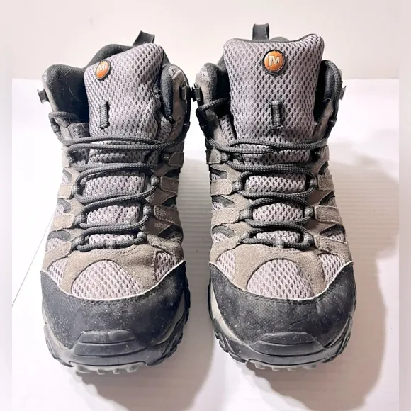 Merrell Moab 2 Beluga Boots Men’s 10 Brown Vibram Hiking Outdoor Gorpcore Cabin