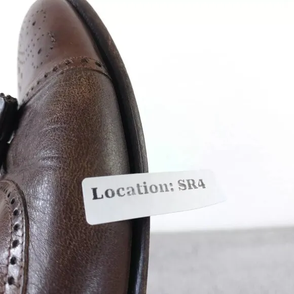 Mezlan Havana Tassel Loafers Mens 7.5 M Dress Shoes Cap Toe Brown Leather Spain