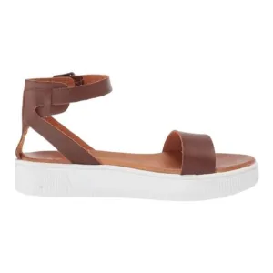MIA KIDS Little Ellen Girl's Cognac Ankle Strap Platform  Sandals Size 5 NEW