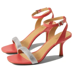 Michael Kors Carrie Coral Jeweled Open Toe High Heel Sandals Women’s 10