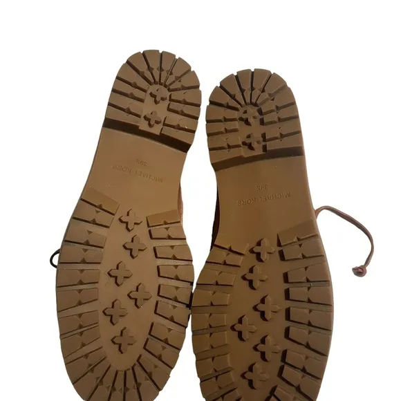 MICHAEL KORS COLLECTION Women’s Size 9.5 Kearney Leather Boat Shoe loafers