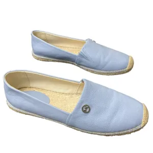 Michael Kors Kendrick Slip On Espadrille Flats Blue Women’s size 10
