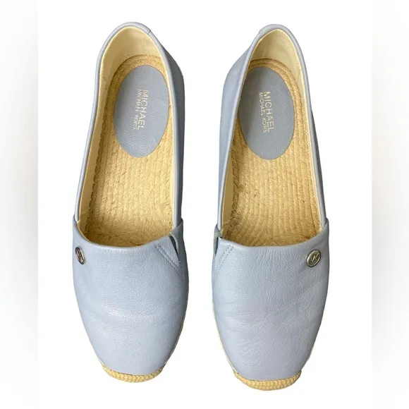 Michael Kors Kendrick Slip On Espadrille Flats Blue Women’s size 10