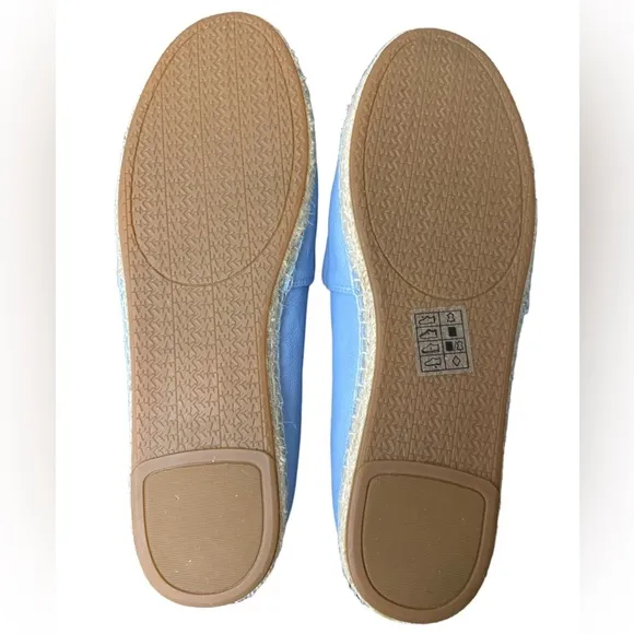 Michael Kors Kendrick Slip On Espadrille Flats Blue Women’s size 10