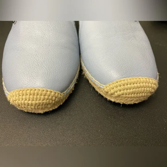 Michael Kors Kendrick Slip On Espadrille Flats Blue Women’s size 10
