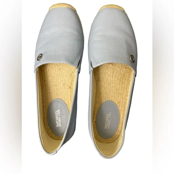 Michael Kors Kendrick Slip On Espadrille Flats Blue Women’s size 10