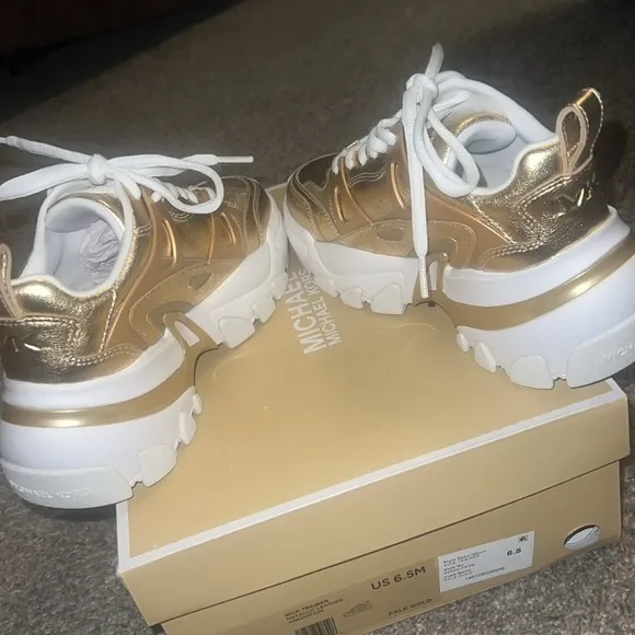 Michael Kors nick trainer sneakers. 6.5