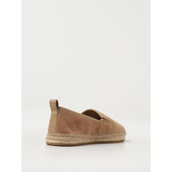 Michael Kors Suede Espadrille Flats Casual Slipon Men Camel