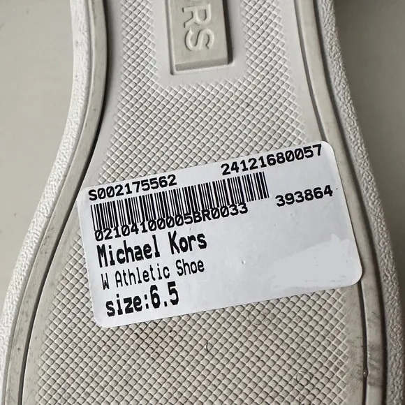Michael Kors Women’s brown And Pink floral slip on Flats/sneakers Size:6.5