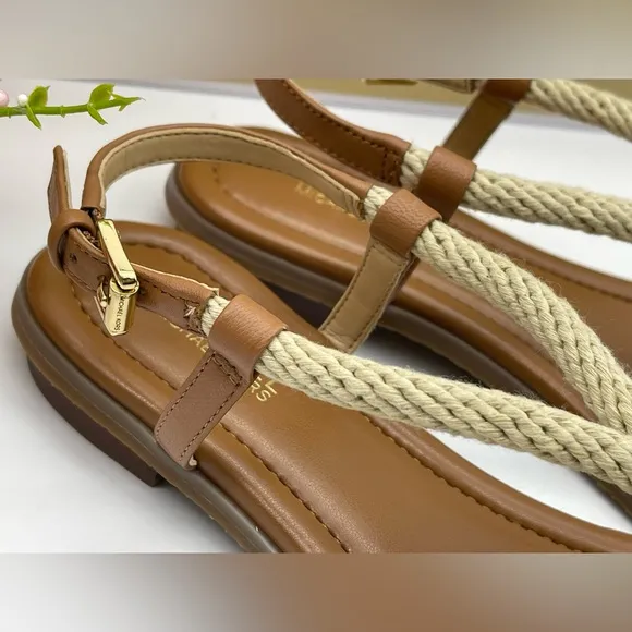 Michael Kors  Women’s Knotted Rope Flat Thong Sandal