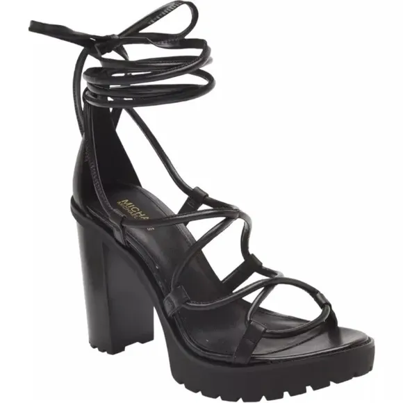 Michael KorsWomen's Vero Lug Platform High Heel Sandals