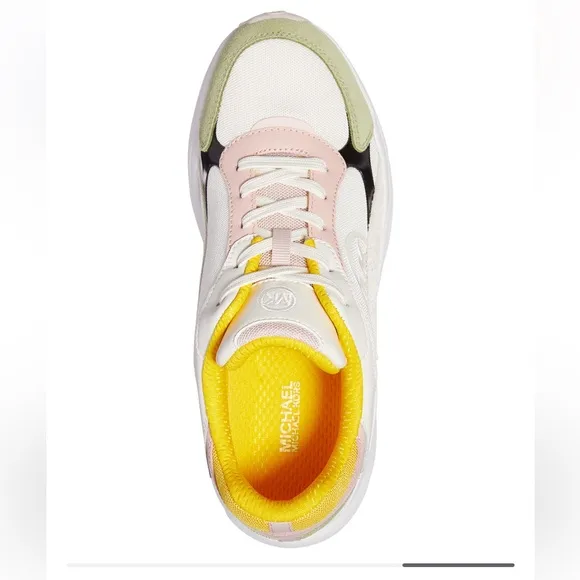 MICHAEL Lace-Up Trainer Sneakers, 7