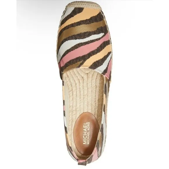 MICHAEL Michael Kors Women's Lenny Espadrille Women’s Size 9.5