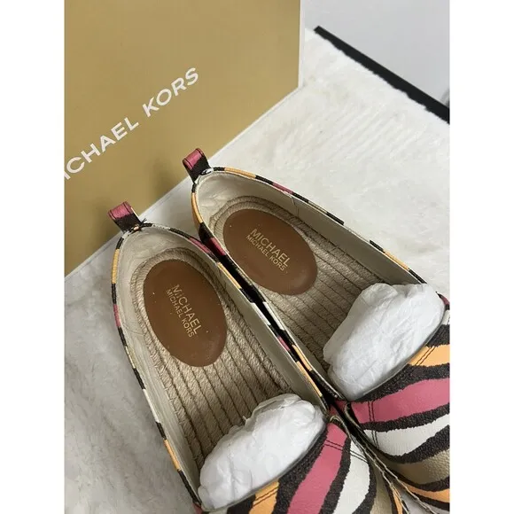 MICHAEL Michael Kors Women's Lenny Espadrille Women’s Size 9.5