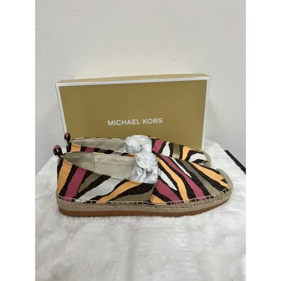 MICHAEL Michael Kors Women's Lenny Espadrille Women’s Size 9.5