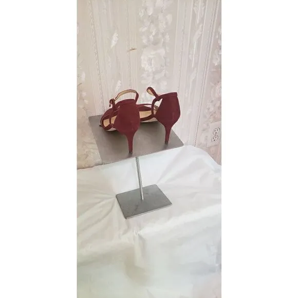 Michael Kors Red Ankle Strap Sandals