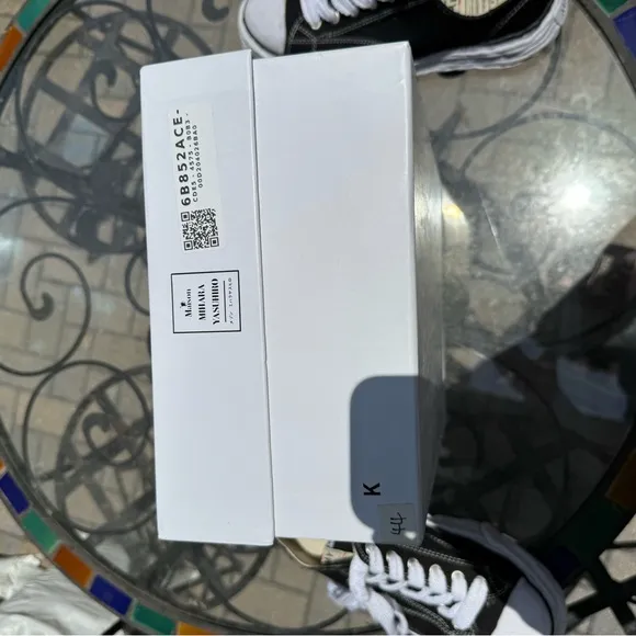 Mihara Yasuhiro Black and White Sneakers