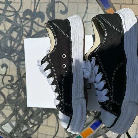 Mihara Yasuhiro Black and White Sneakers