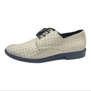 Miista London leather white lace up loafers size 38 EU or US women’s size 7.5