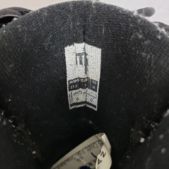 Millenium 3 Mens Boots Youth 5 Black Militia Snowboard Lace-Up All-Mountain