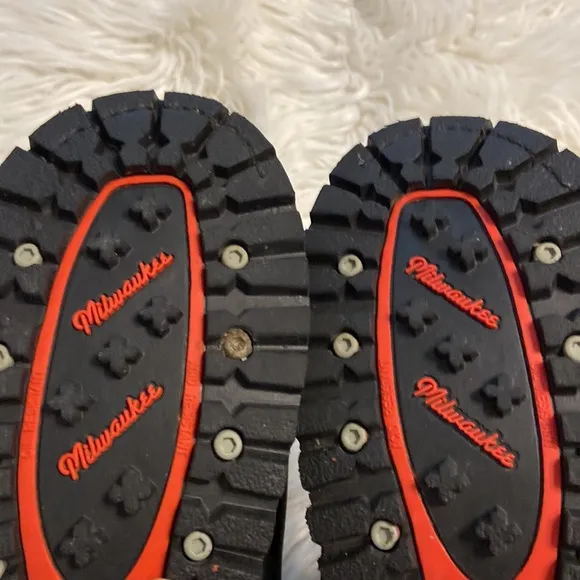 MILWAUKEE BIKING boots size 10 excellent condition color black