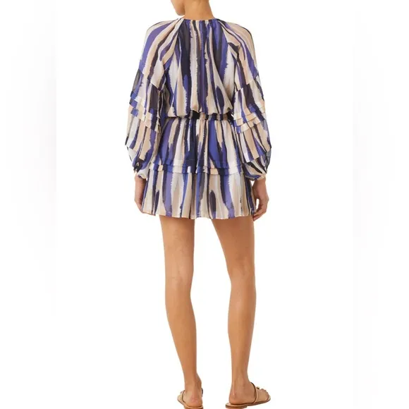 MISA Los Angeles Karlina Mini Dress - Striped Instinct