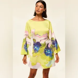 Misa Twiggy Dress- in Marble Flora